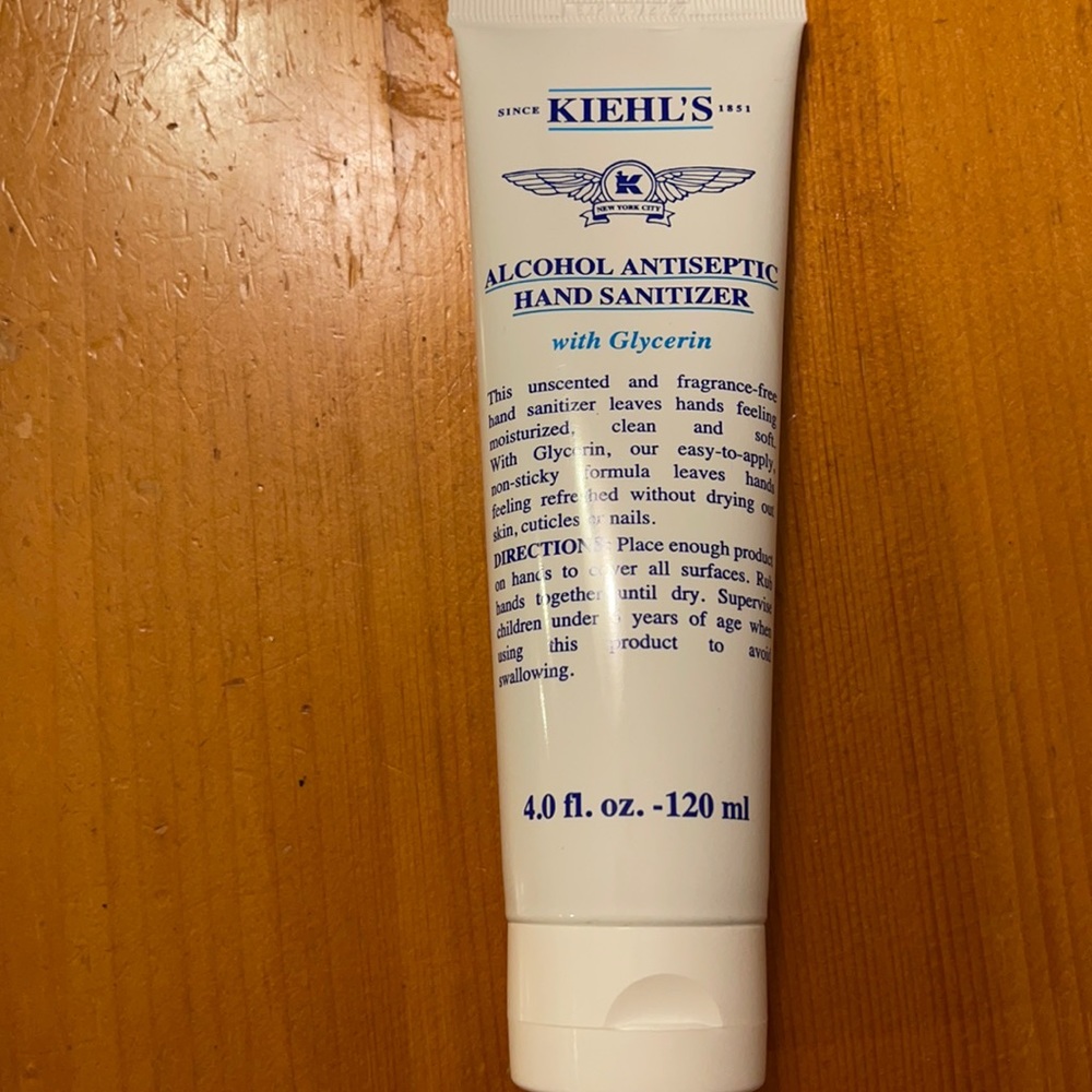 Kiehl’s Alcohol Antiseptic Hand  Sanitizer